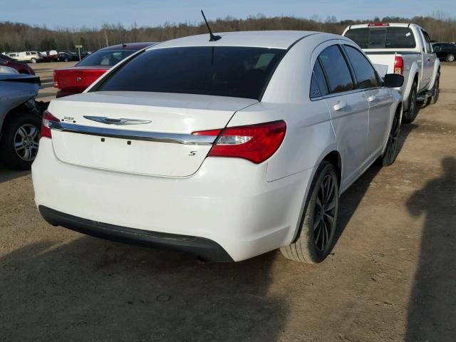 1C3CCBBB9DN618106 - 2013 CHRYSLER 200 TOURIN WHITE photo 4