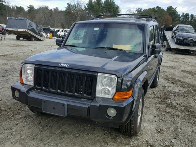 1J8HG48N16C188601 - 2006 JEEP COMMANDER BLACK photo 9