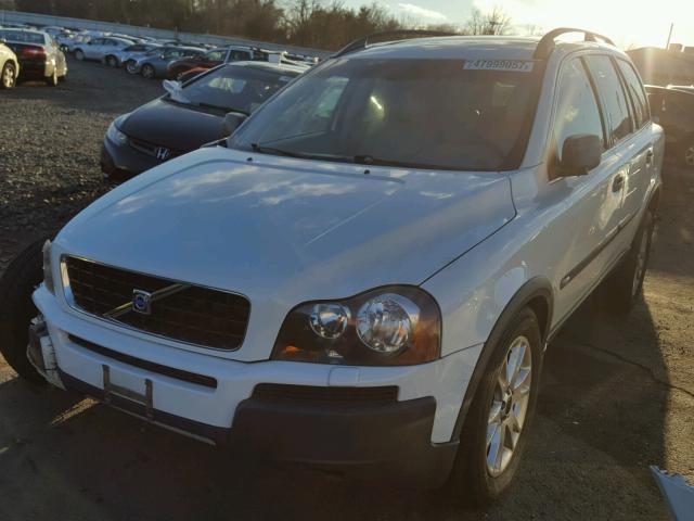 YV1CY59H641067983 - 2004 VOLVO XC90 WHITE photo 2