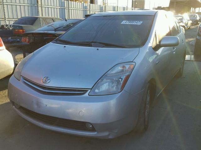 JTDKB20U377643865 - 2007 TOYOTA PRIUS SILVER photo 2