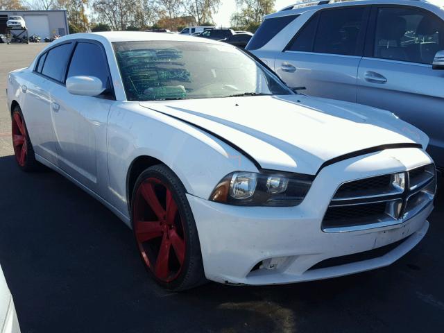 2C3CDXBG5CH180634 - 2012 DODGE CHARGER SE WHITE photo 1