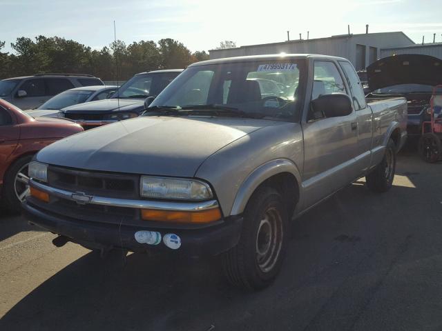 1GCCS19H038113376 - 2003 CHEVROLET S TRUCK S1 TAN photo 2