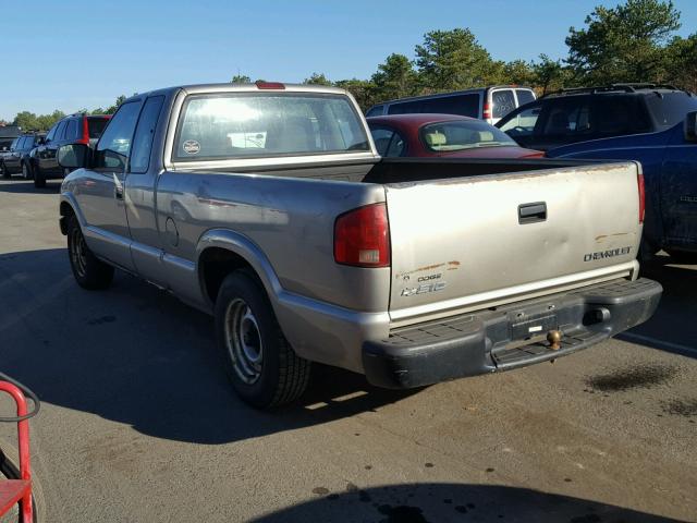 1GCCS19H038113376 - 2003 CHEVROLET S TRUCK S1 TAN photo 3