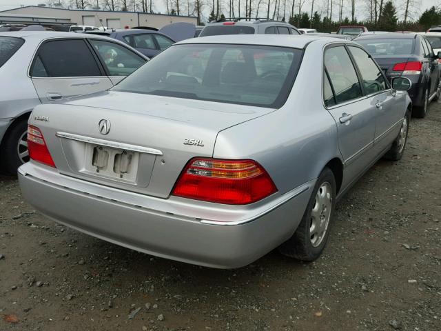 JH4KA9659YC000830 - 2000 ACURA 3.5RL SILVER photo 4