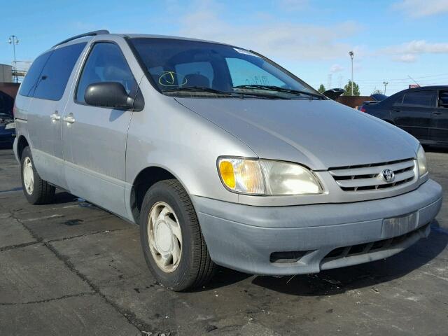 4T3ZF13C61U376720 - 2001 TOYOTA SIENNA LE GRAY photo 1