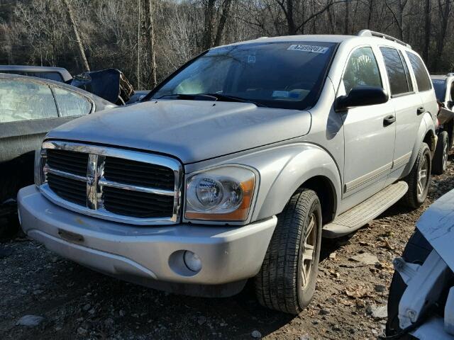 1D4HB48N34F237995 - 2004 DODGE DURANGO SL SILVER photo 2