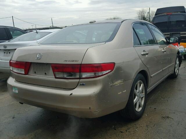 1HGCM665X4A049733 - 2004 HONDA ACCORD EX 金色 照片 4