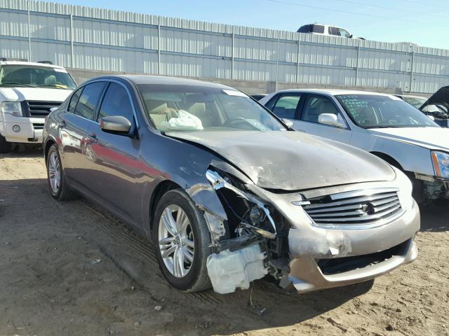 JN1CV6AP7BM508994 - 2011 INFINITI G37 BASE GRAY photo 1