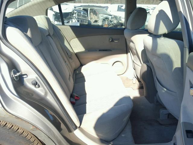 1N4AL11D76N399607 - 2006 NISSAN ALTIMA S TAN photo 6