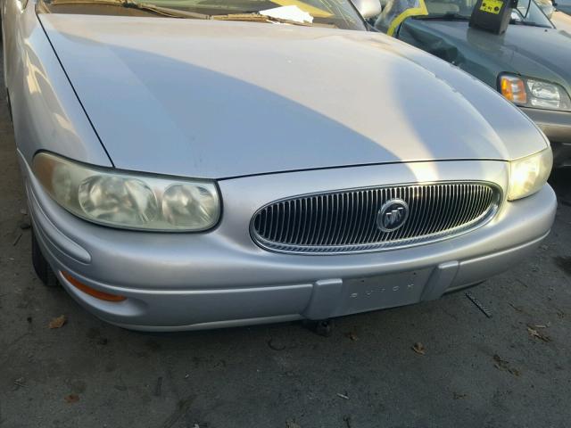 1G4HP54K524126305 - 2002 BUICK LESABRE CU SILVER photo 9