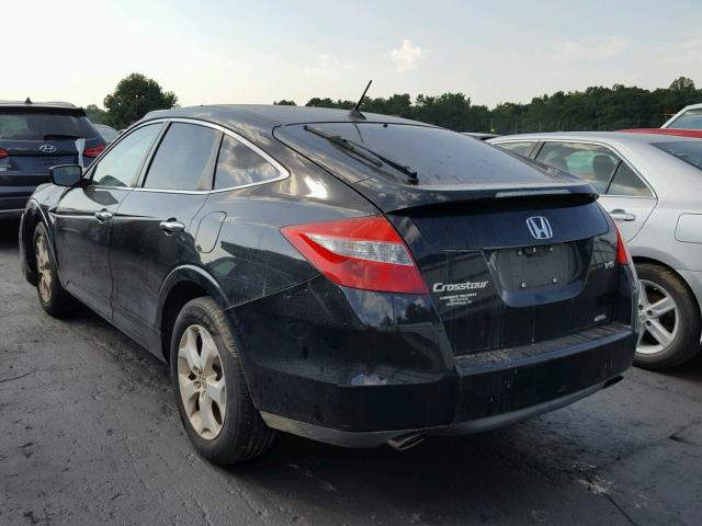 5J6TF2H57CL007273 - 2012 HONDA CROSSTOUR BLACK photo 3