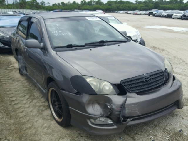 1NXBR32E77Z875759 - 2007 TOYOTA COROLLA S GRAY photo 1