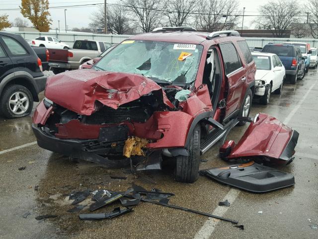 5GZEV23707J171295 - 2007 SATURN OUTLOOK XR ბურგუნდია ფოტო 2