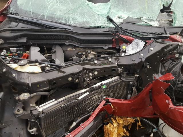 5GZEV23707J171295 - 2007 SATURN OUTLOOK XR ბურგუნდია ფოტო 7