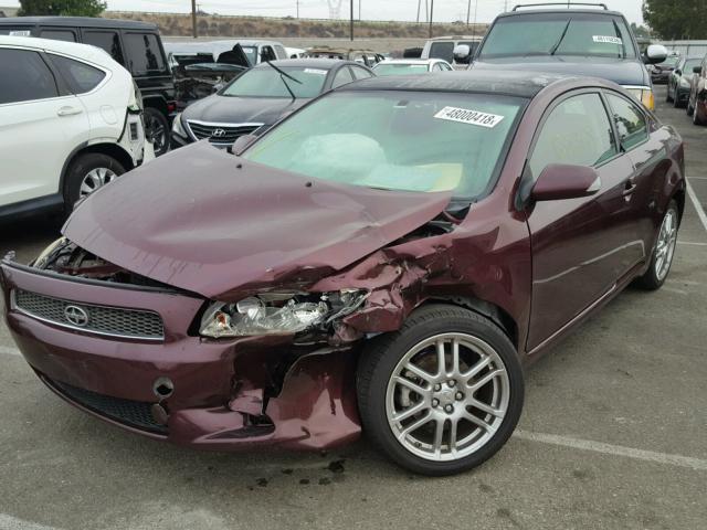 JTKDE167870181252 - 2007 TOYOTA SCION TC 栗色 照片 2