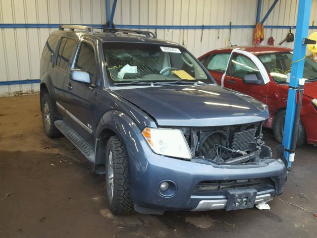 5N1BR18B88C611894 - 2008 NISSAN PATHFINDER BLUE photo 1