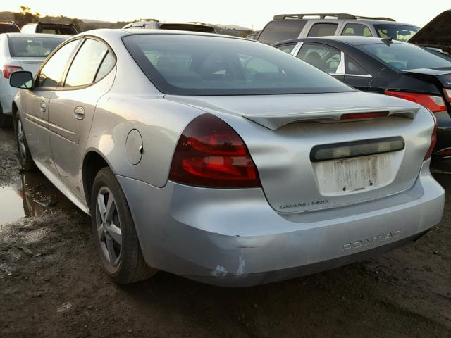2G2WP522451351429 - 2005 PONTIAC GRAND PRIX Gümüş foto 3