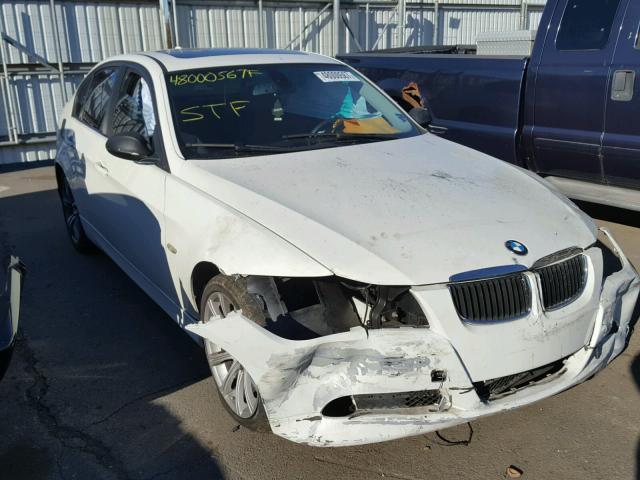 WBAVB13506KR66937 - 2006 BMW 325 I WHITE photo 1