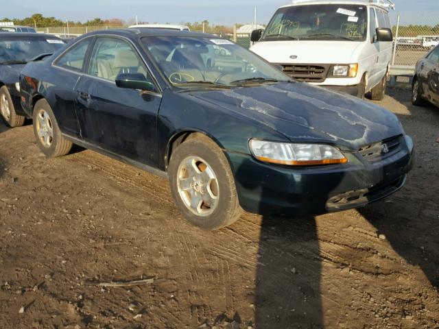 1HGCG2247YA009306 - 2000 HONDA ACCORD LX BLACK photo 1