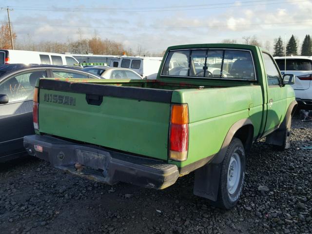 1N6ND11Y7HC387447 - 1987 NISSAN D21 SHORT GREEN photo 4