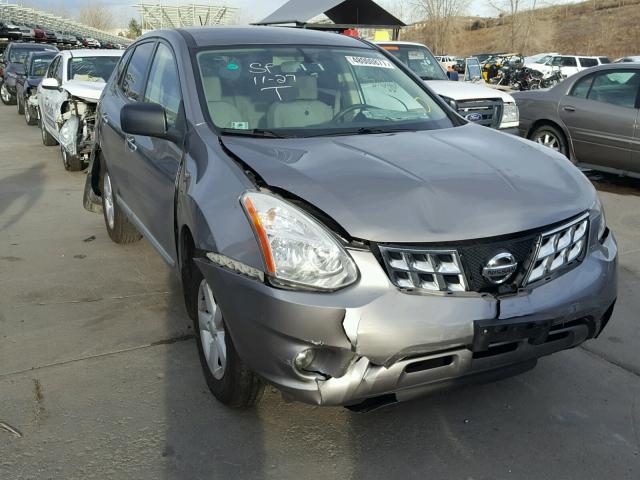 JN8AS5MV1CW712783 - 2012 NISSAN ROGUE S GRAY photo 1