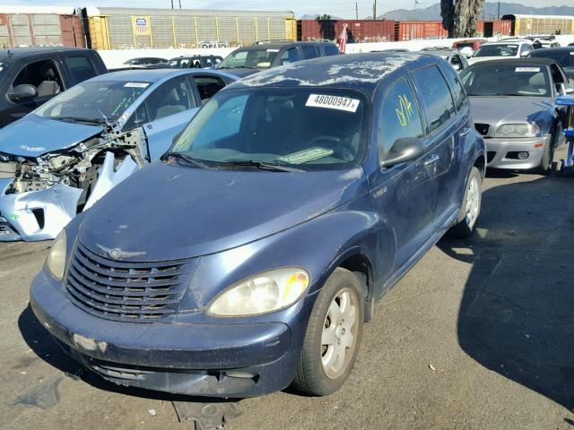 3C4FY58B83T616624 - 2003 CHRYSLER PT CRUISER BLUE photo 2