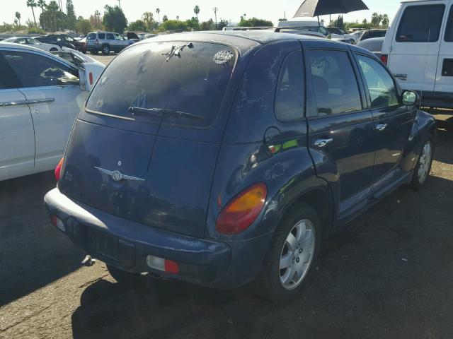 3C4FY58B83T616624 - 2003 CHRYSLER PT CRUISER BLUE photo 4