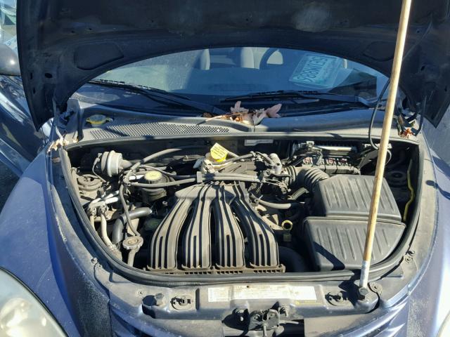 3C4FY58B83T616624 - 2003 CHRYSLER PT CRUISER BLUE photo 7