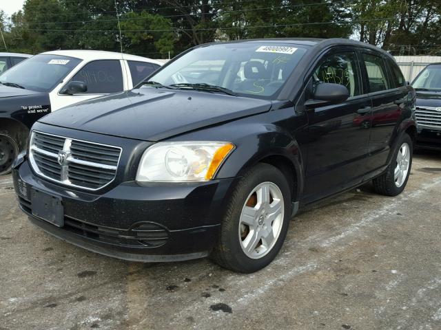 1B3HB48B78D721027 - 2008 DODGE CALIBER SX BLACK photo 2