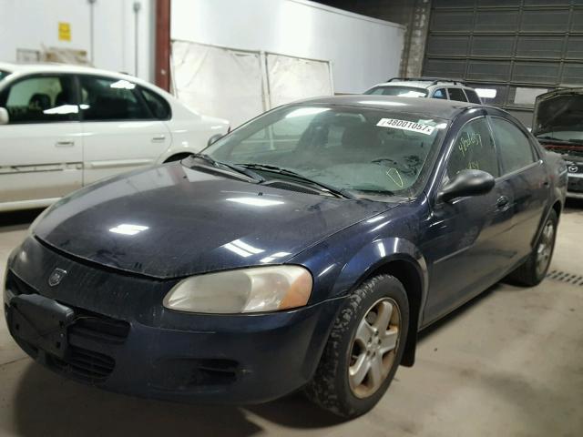 1B3EL46X53N544091 - 2003 DODGE STRATUS SE BLUE photo 2