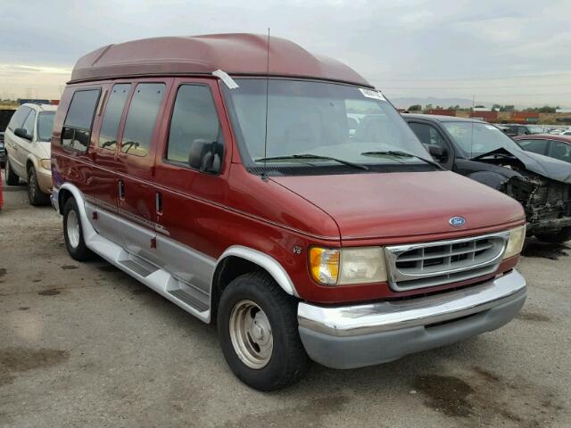 1FDEE14L1VHB54769 - 1997 FORD ECONOLINE RED photo 1