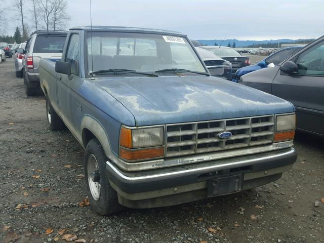 1FTCR10A4KUA30700 - 1989 FORD RANGER BLUE photo 1