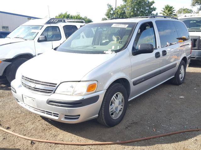 1GNDX03E52D222881 - 2002 CHEVROLET VENTURE SILVER photo 2