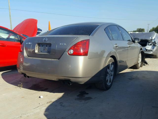 1N4BA41E64C830001 - 2004 NISSAN MAXIMA SE GRAY photo 4