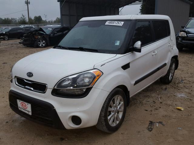 KNDJT2A6XC7418085 - 2012 KIA SOUL + WHITE photo 2