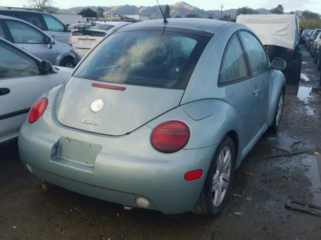 3VWDD21C83M413812 - 2003 VOLKSWAGEN NEW BEETLE GREEN photo 4