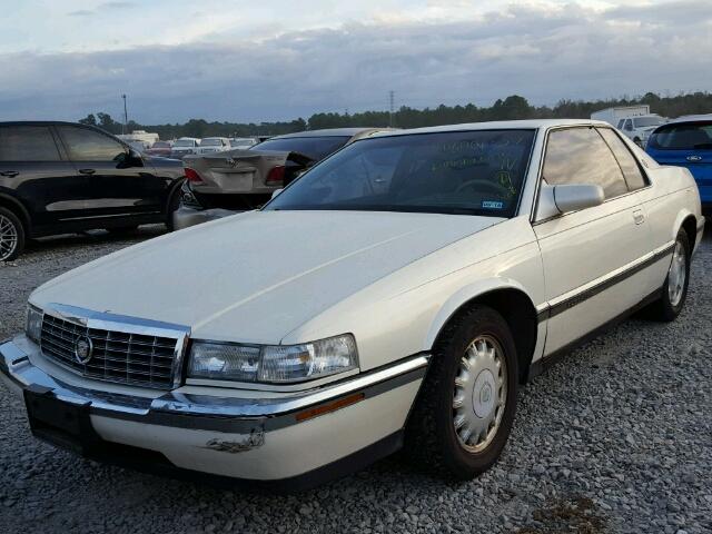 1G6EL12YXRU612558 - 1994 CADILLAC ELDORADO WHITE photo 2