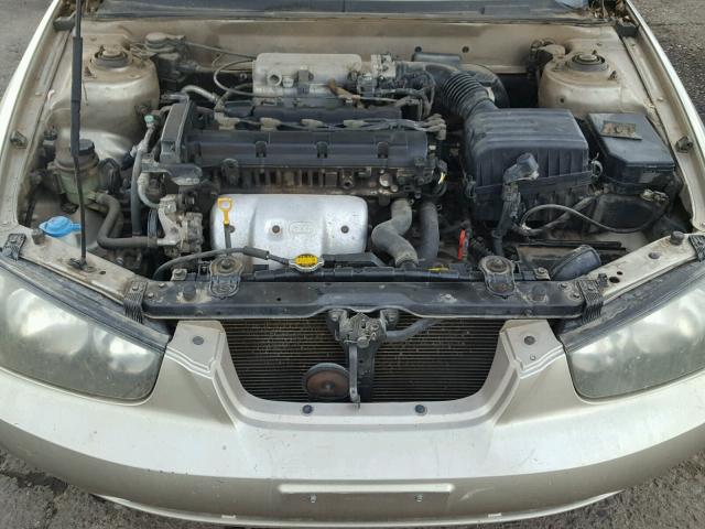 KMHDN45D13U495548 - 2003 HYUNDAI ELANTRA GL GOLD photo 7