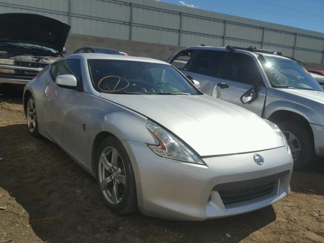 JN1AZ44E79M400525 - 2009 NISSAN 370Z SILVER photo 1