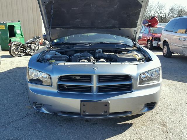 2B3KA43R66H502282 - 2006 DODGE CHARGER SE GRAY photo 9