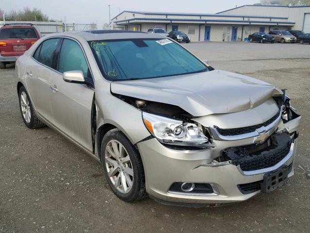 1G11H5SL8EF278546 - 2014 CHEVROLET MALIBU LTZ 棕色 照片 1