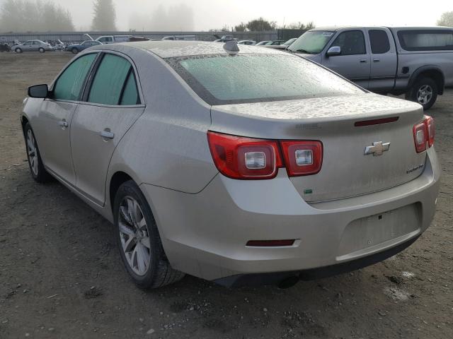 1G11H5SL8EF278546 - 2014 CHEVROLET MALIBU LTZ 棕色 照片 3