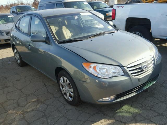 KMHDU4ADXAU828321 - 2010 HYUNDAI ELANTRA BL GRAY photo 1