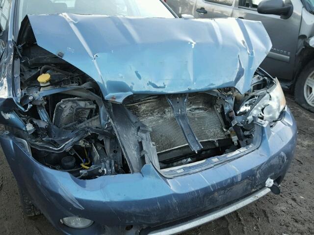 4S4BP62C067304455 - 2006 SUBARU LEGACY OUT BLUE photo 9