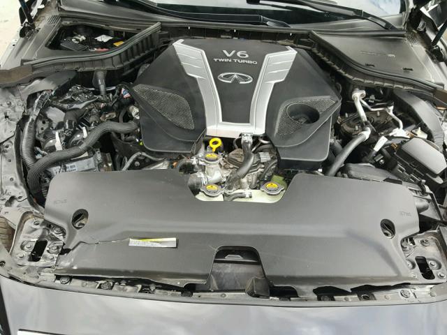 JN1EV7AP0JM353721 - 2018 INFINITI Q50 LUXE BLACK photo 7