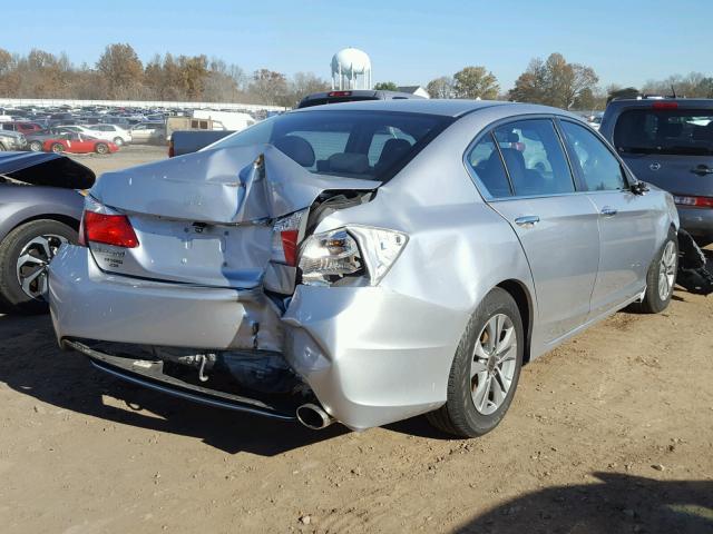 1HGCR2F39FA024611 - 2015 HONDA ACCORD LX SILVER photo 4