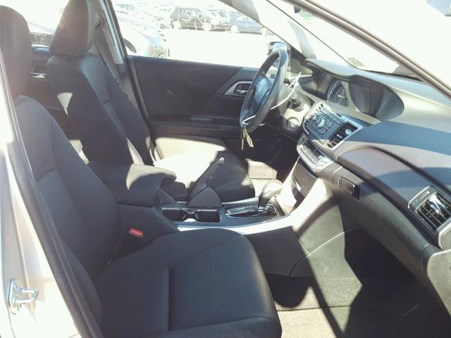 1HGCR2F39FA024611 - 2015 HONDA ACCORD LX SILVER photo 5