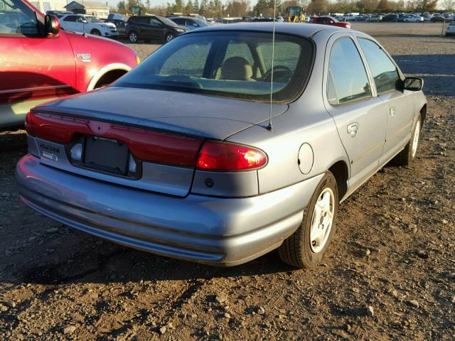 1FAFP663XXK163494 - 1999 FORD CONTOUR SE BLUE photo 4