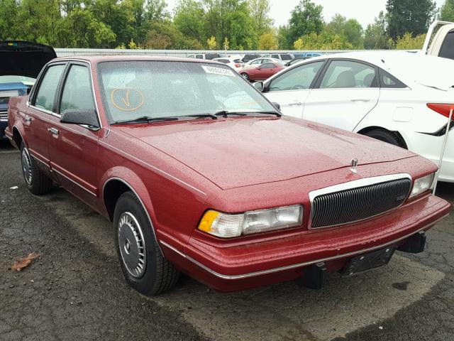 1G4AG55M6S6466052 - 1995 BUICK CENTURY SP RED photo 1