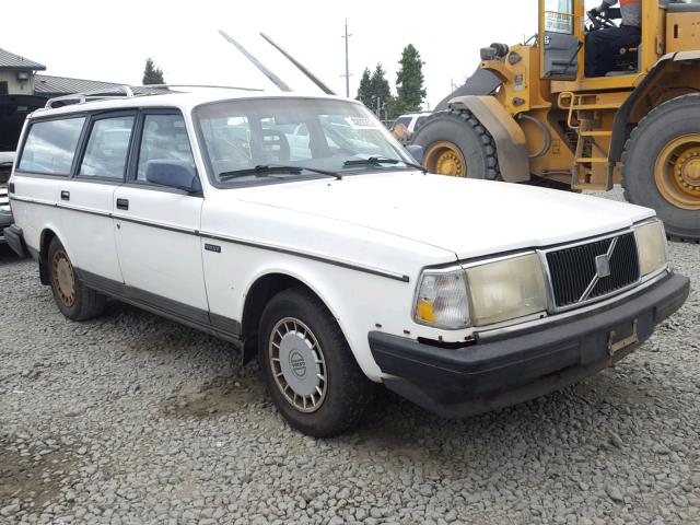 YV1AA885XM1902990 - 1991 VOLVO 240 BASE WHITE photo 1